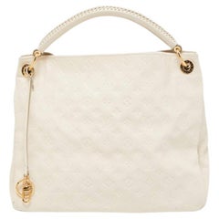Used Louis Vuitton Neige Monogram Empreinte Leather Artsy MM Bag