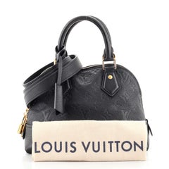 Louis Vuitton Neo Alma Bb Black - 2 For Sale on 1stDibs