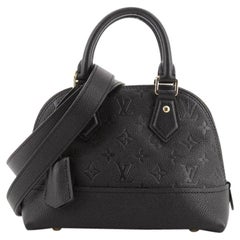 Louis Vuitton Neo Alma Bb Black - 2 For Sale on 1stDibs