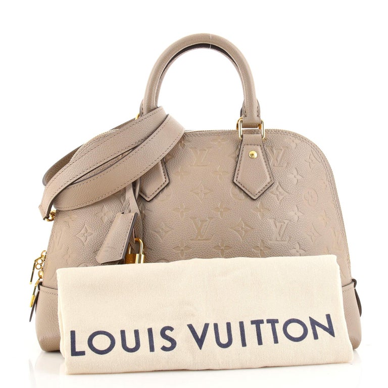 Louis Vuitton Alma PM with Louis Vuitton Bandouliere Shoulder Strap  Modeling