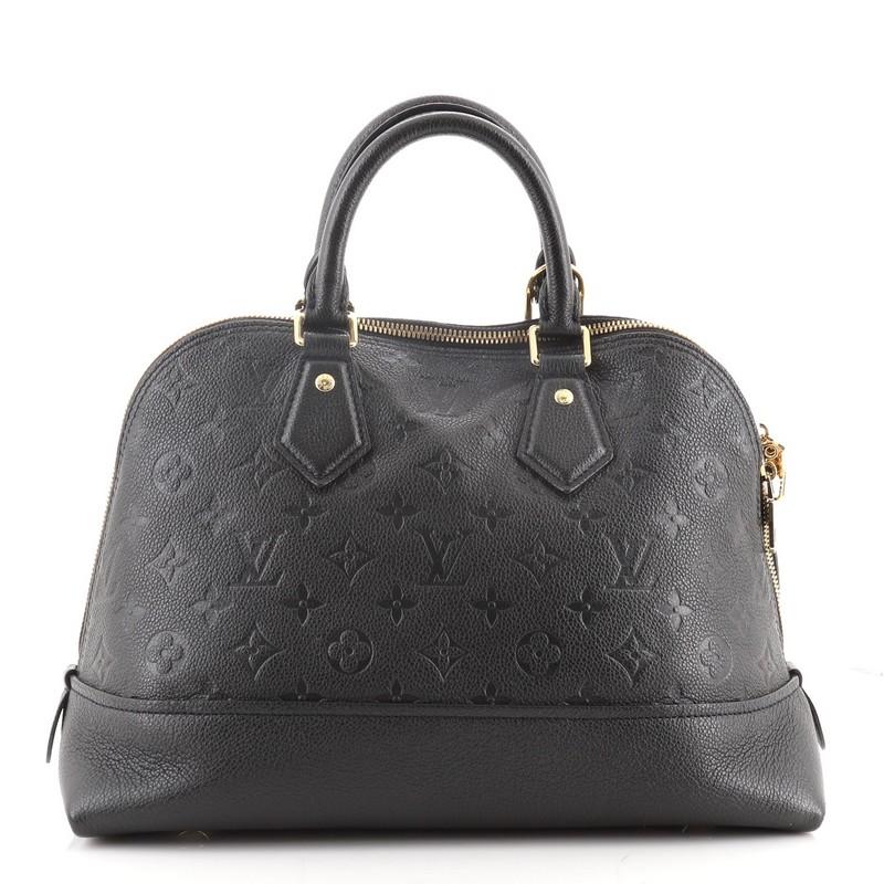 Louis Vuitton Neo Alma Handbag Monogram Empreinte Leather PM In Good Condition In NY, NY