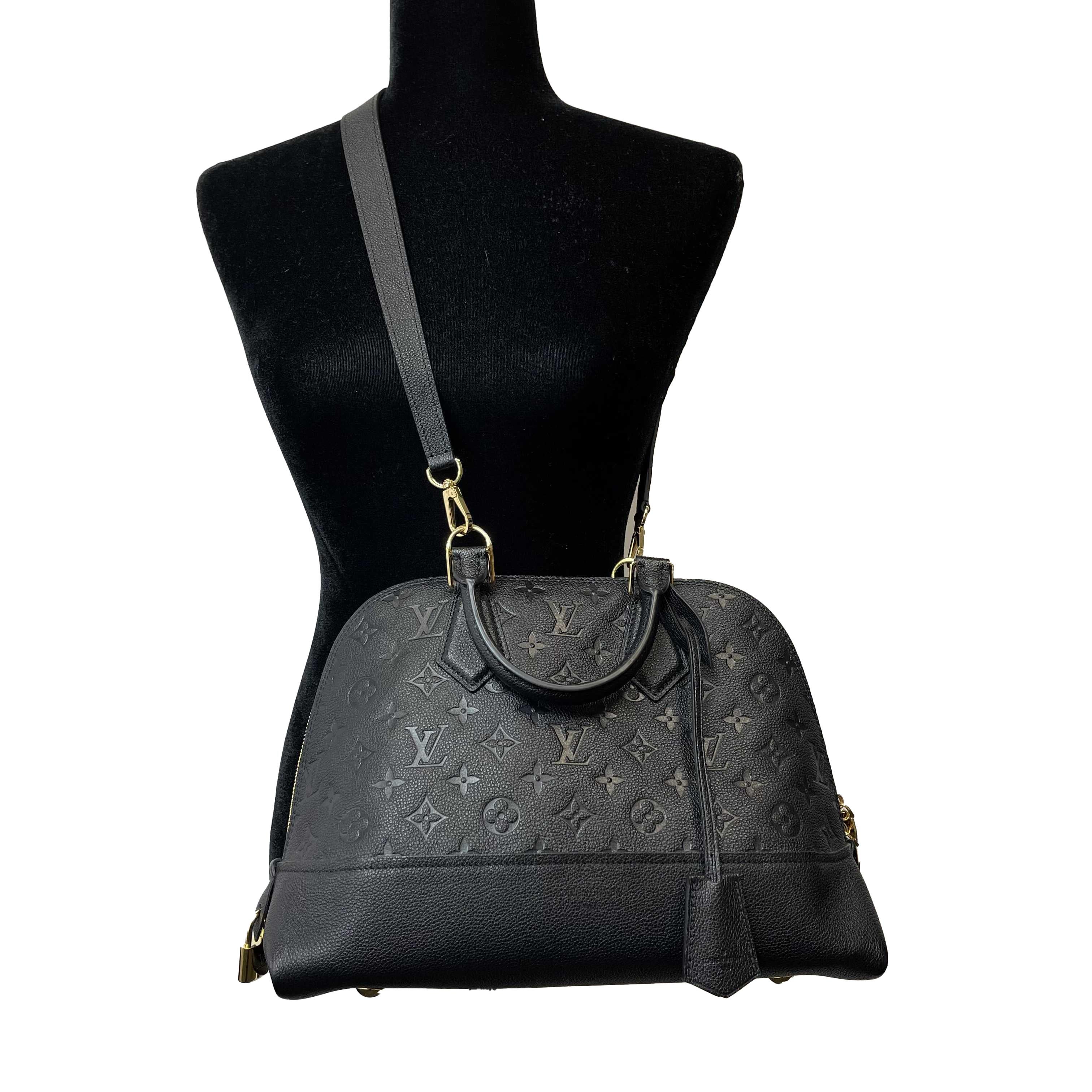 Louis Vuitton - Neo Alma PM Monogram Empreinte Leather Top Handle Shoulder Bag 7