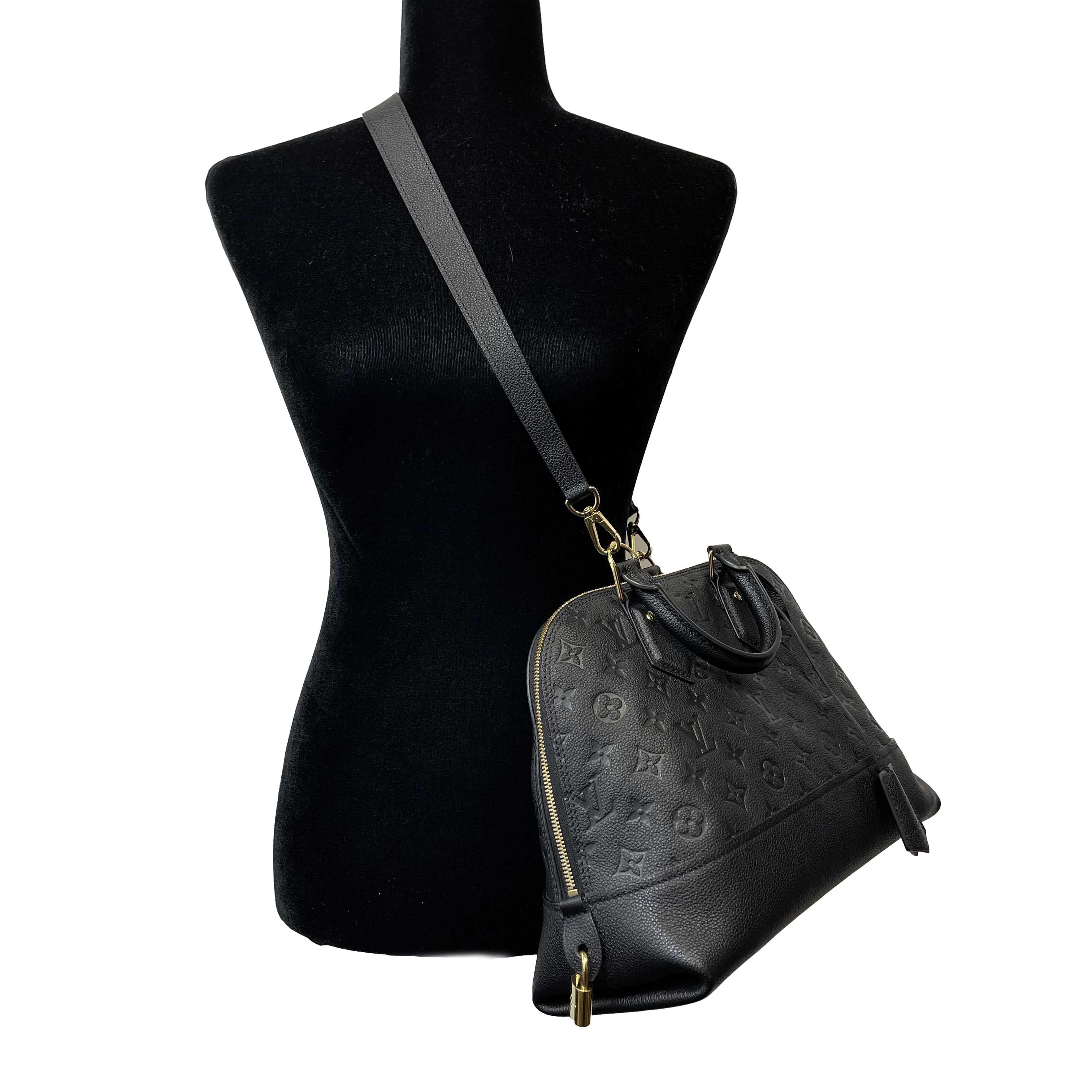 Louis Vuitton - Neo Alma PM Monogram Empreinte Leather Top Handle Shoulder Bag 8