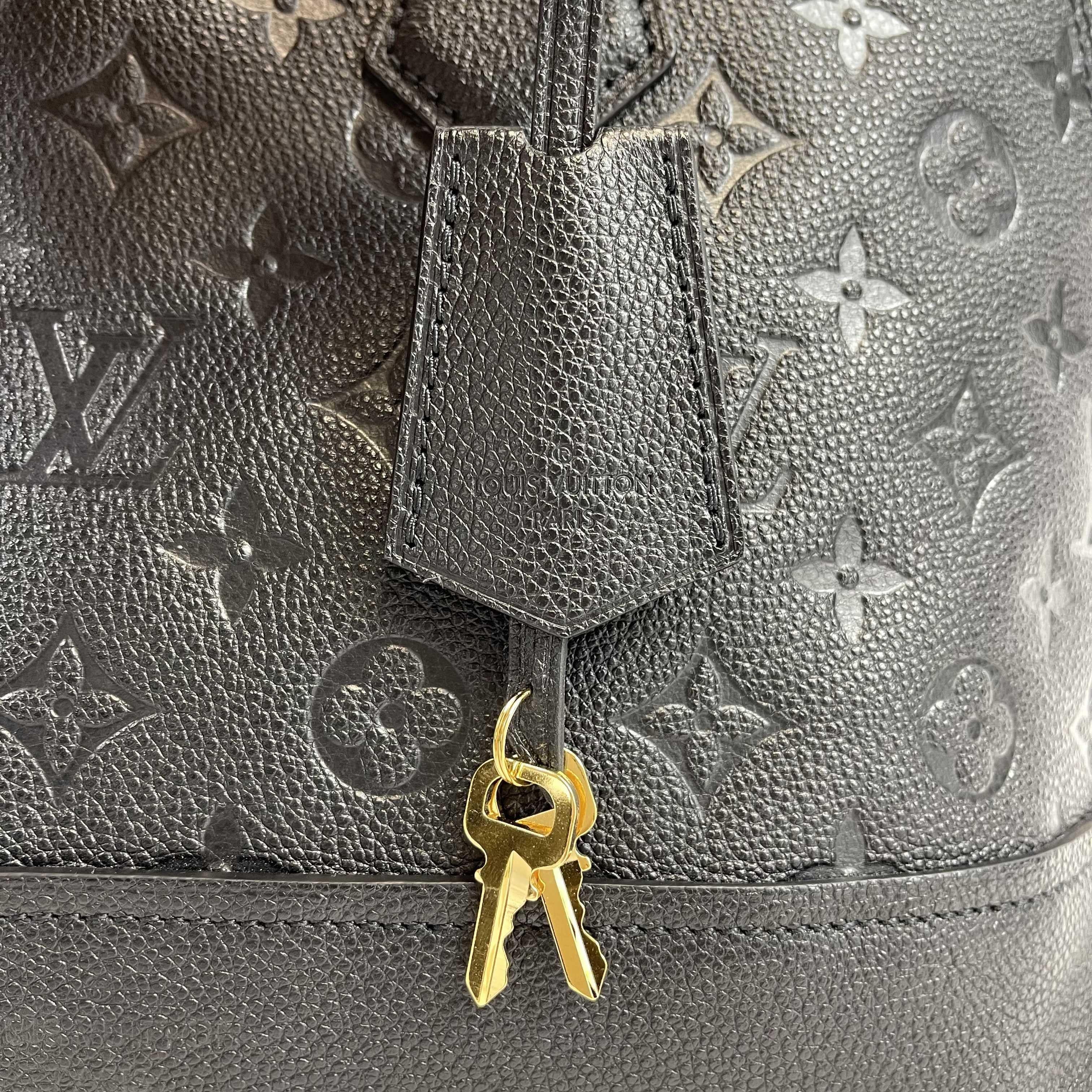 Louis Vuitton - Neo Alma PM Monogram Empreinte Leather Top Handle Shoulder Bag 12