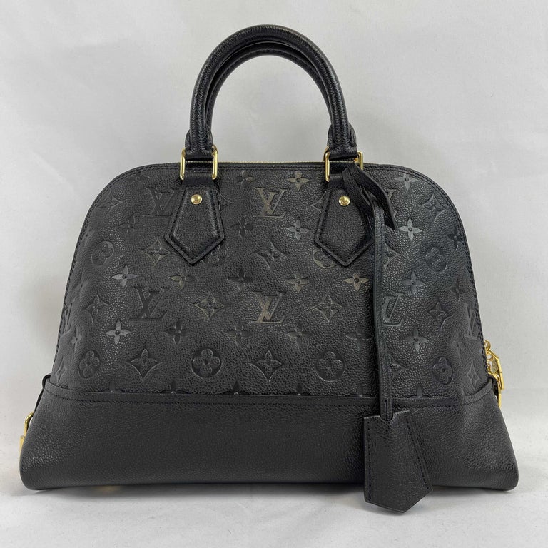 Used Louis Vuitton Neo Alma BB Empreinte Black Leather Bag