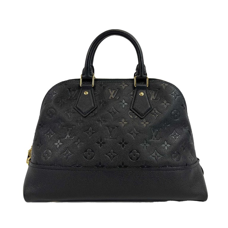 Used Louis Vuitton Neo Alma BB Empreinte Black Leather Bag