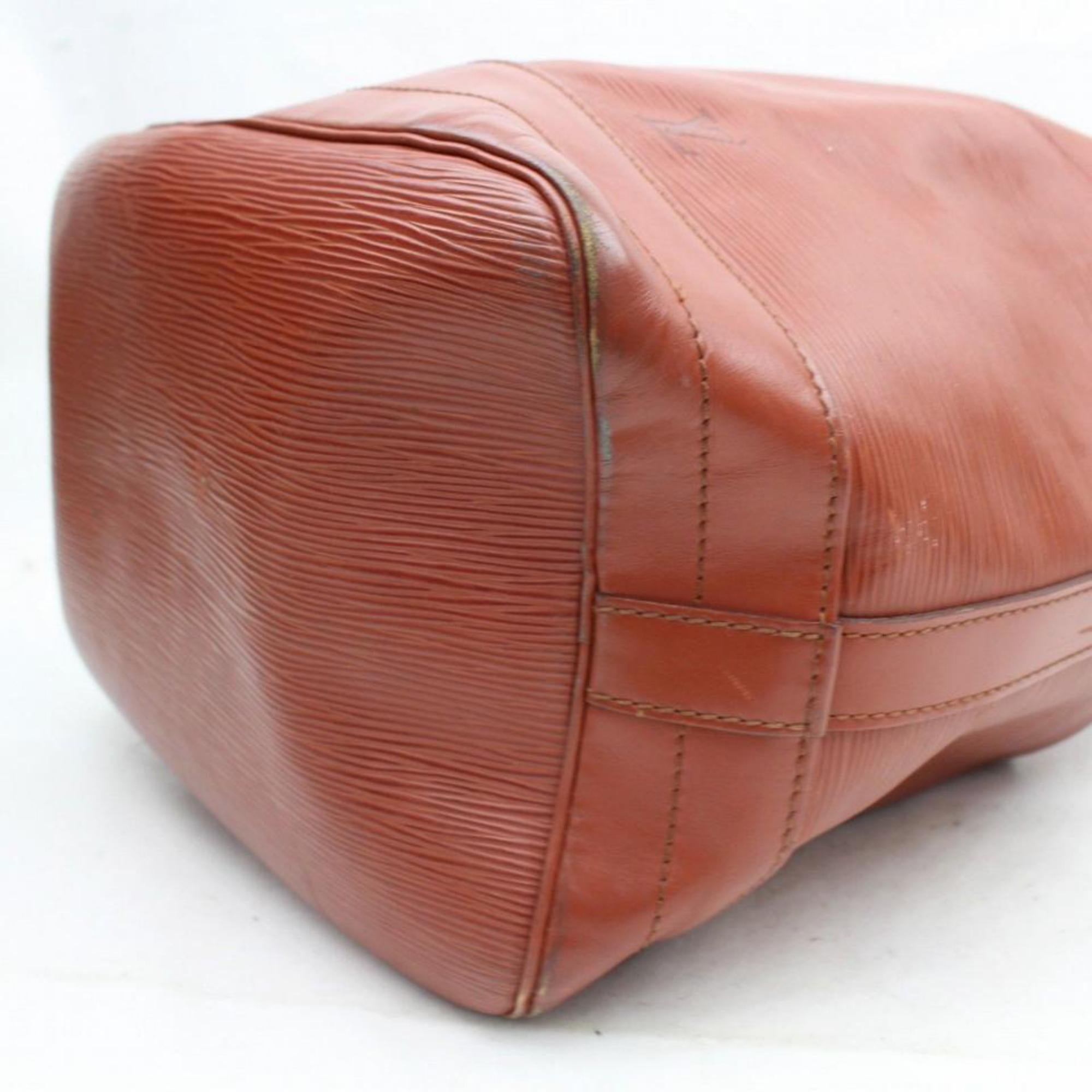 Louis Vuitton Neo Bucket Noe Gm Hobo 869725 Brown Leather Shoulder Bag For Sale 1