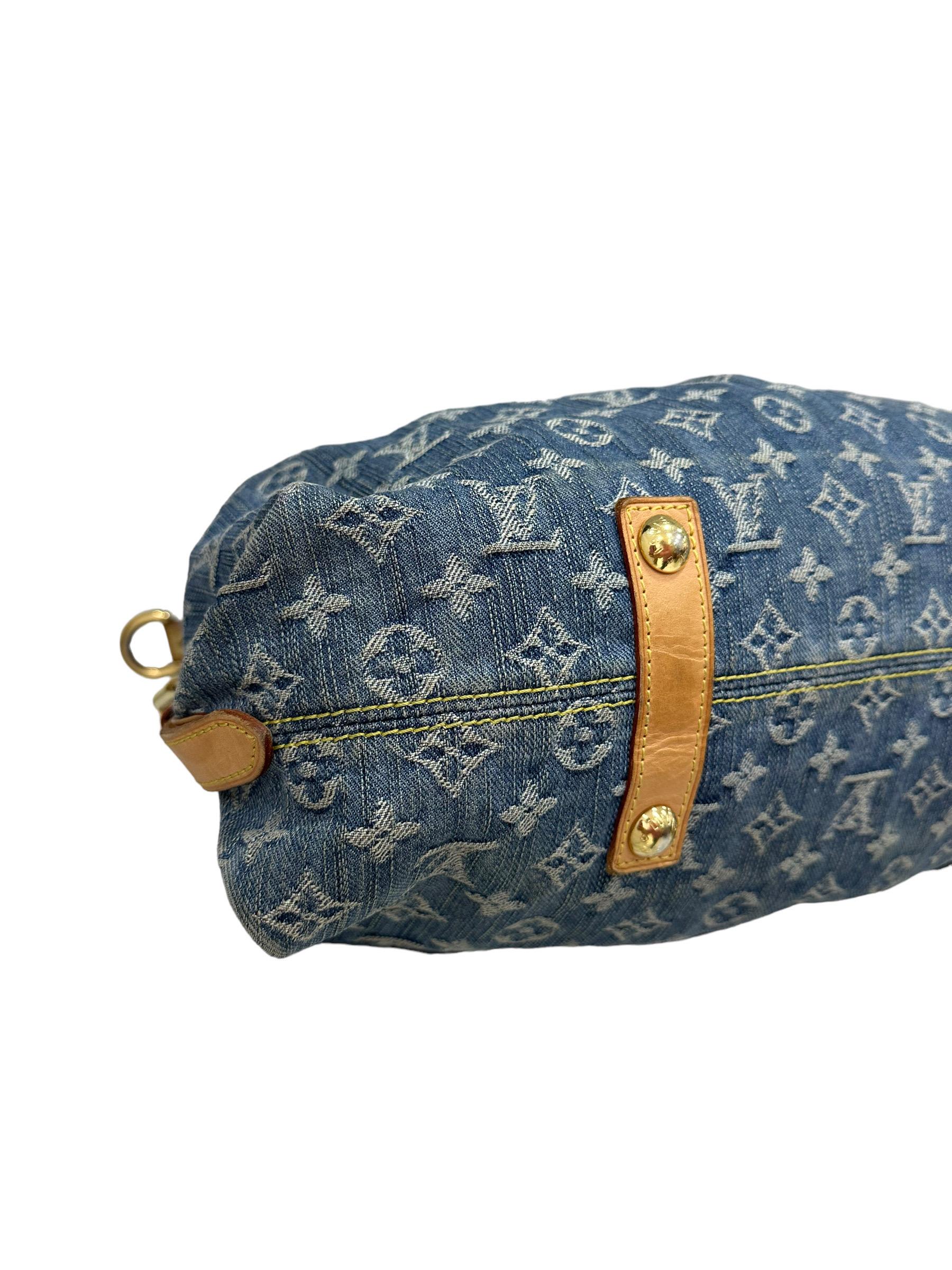 Louis Vuitton Neo Cabby GM Denim Top Handle Bag 5