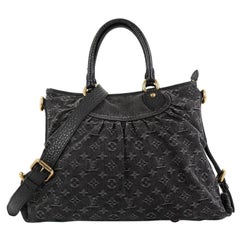 Louis Vuitton Neo Cabby Handbag Denim GM