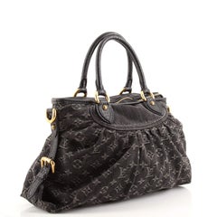 Louis Vuitton Neo Cabby Handtasche aus Denim MM