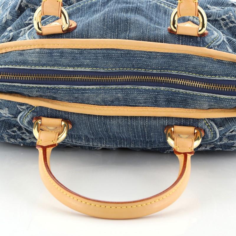 Louis Vuitton  Neo Cabby Handbag Denim MM 3