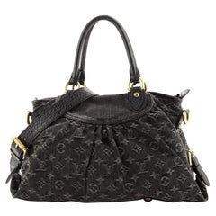 Louis Vuitton Neo Cabby Handbag Denim MM