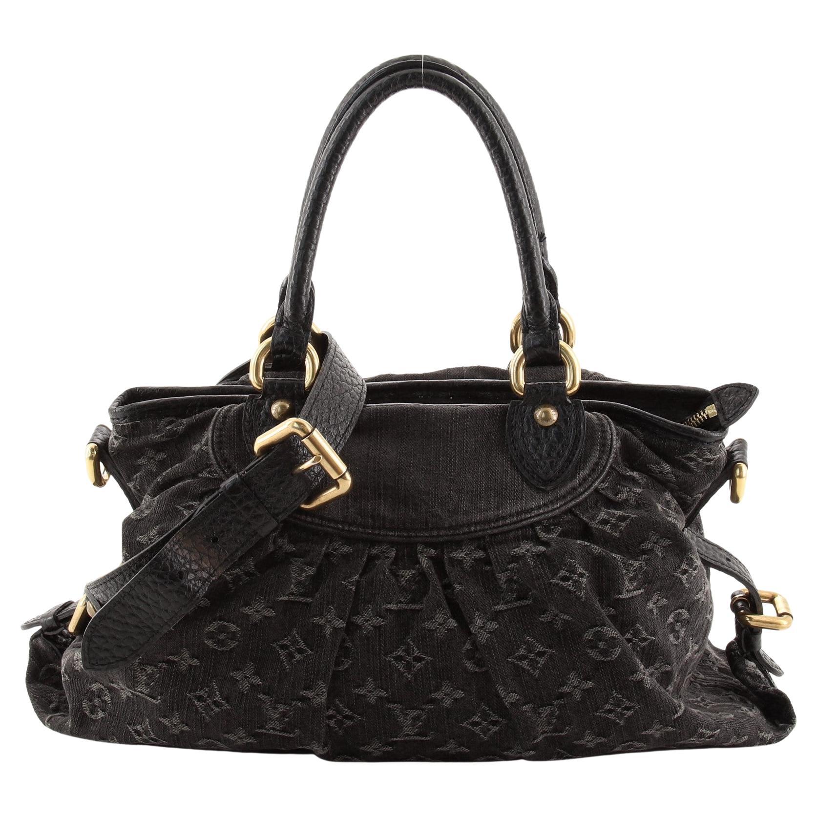 Louis Vuitton Neo Cabby Handbag Denim MM at 1stDibs