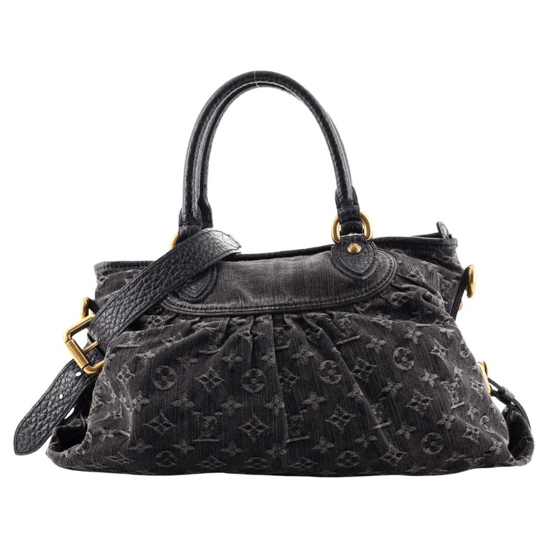 Louis Vuitton Neo Cabby Handbag Denim MM For Sale at 1stDibs