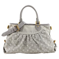 Louis Vuitton Neo Cabby GM Denim Top Handle Bag at 1stDibs