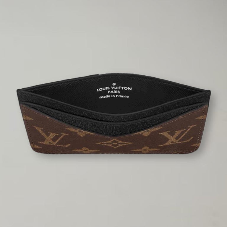 Louis Vuitton Neo Card Holder Materials Monogram Macassar Canvas For