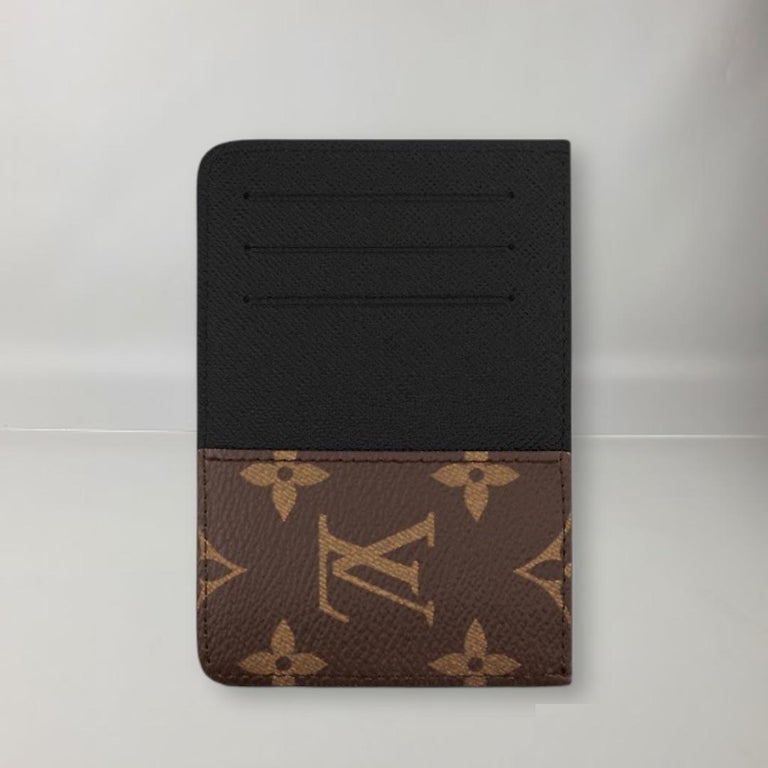Louis Vuitton Neo Card Holder Materials Monogram Macassar Canvas For