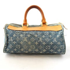 Louis Vuitton Neo Denim Speedy 30 Bag