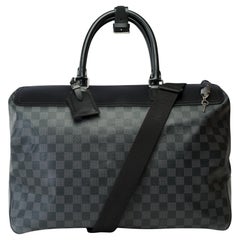 Louis Vuitton Neo Greenwich strap travel bag in brown canvas, PHW