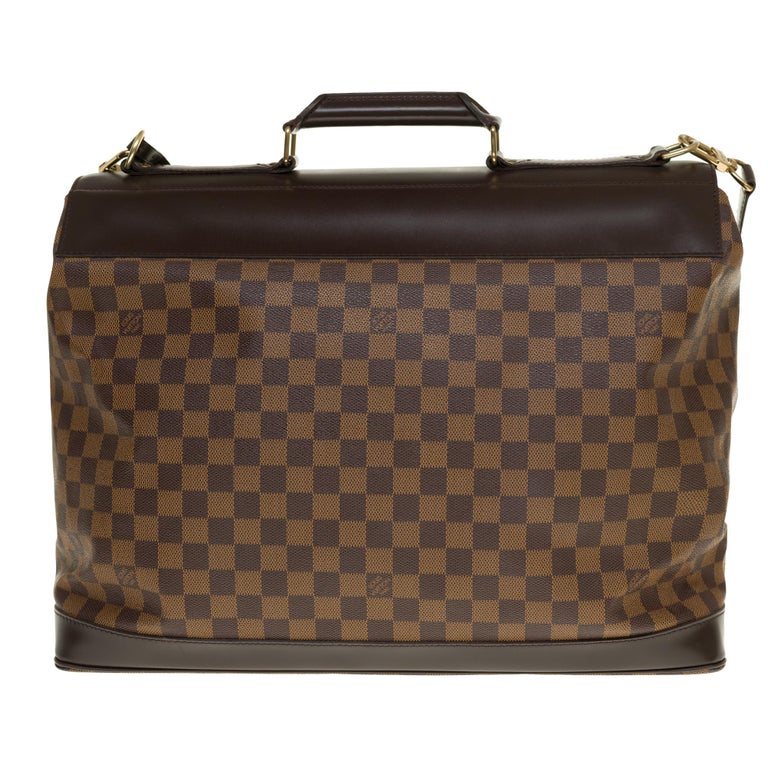 Louis Vuitton Neo Greenwich travel bag in brown canvas, golden hardware For  Sale at 1stDibs