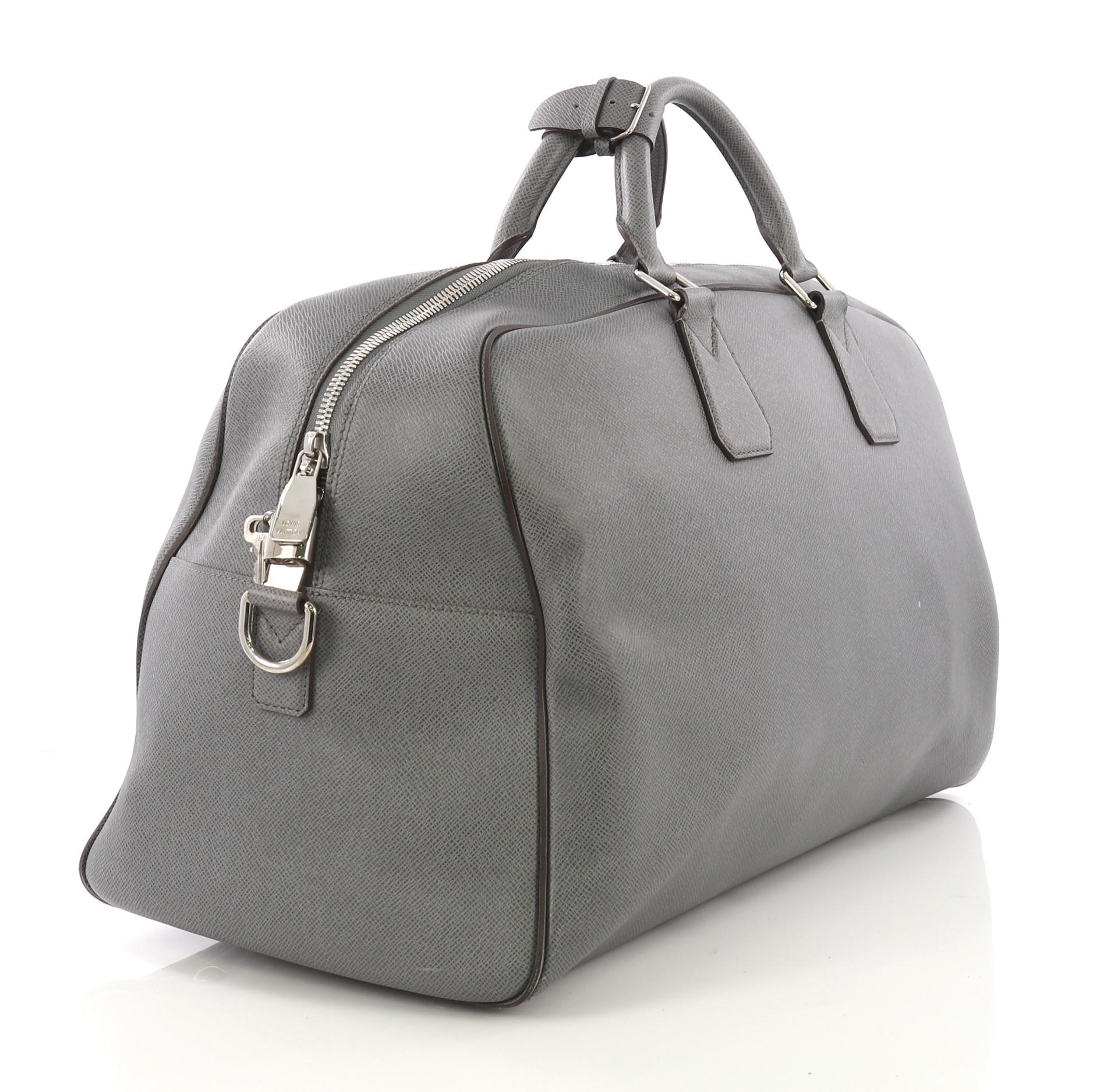 Louis Vuitton Neo Kendall Handbag Taiga Leather (Grau)