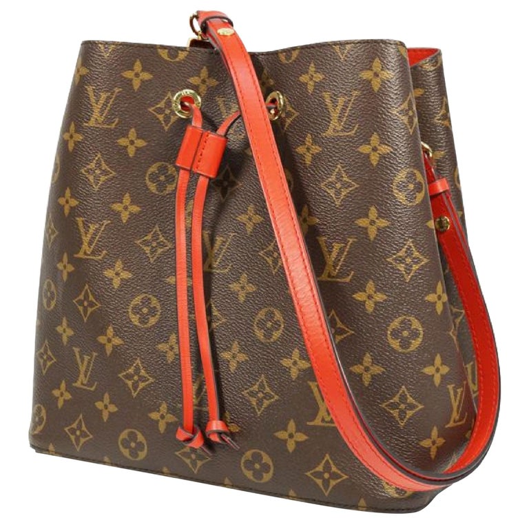 LOUIS VUITTON NEO Noe Womens shoulder bag M44021 Cocrico red For Sale at 1stDibs