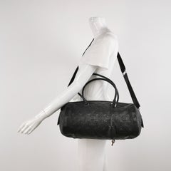 Louis Vuitton Neo Papillon Revelation GM Black Leather Shoulder Bag with Strap