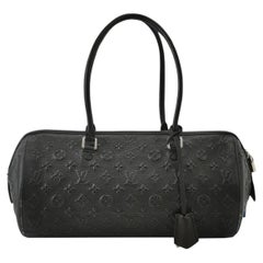 Louis Vuitton Neo Papillon Revelation GM Black Leather Shoulder Bag with Strap