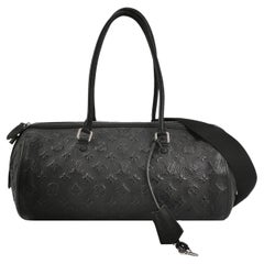 Louis Vuitton Neo Papillon Revelation GM Black Leather Shoulder Bag with Strap