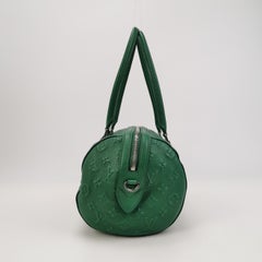 Louis Vuitton Neo Papillon Revelation GM Green Leather Shoulder Bag with Strap