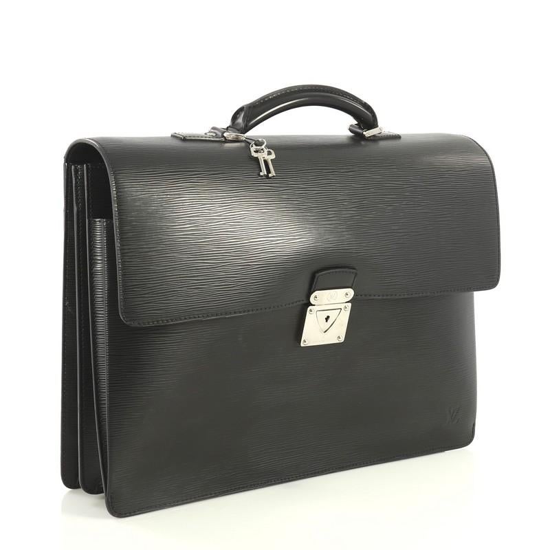 louis vuitton epi leather briefcase