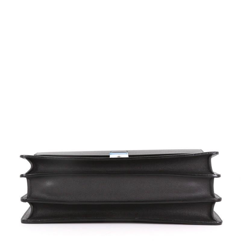Women's Louis Vuitton Neo Robusto 3 Briefcase Taiga Leather
