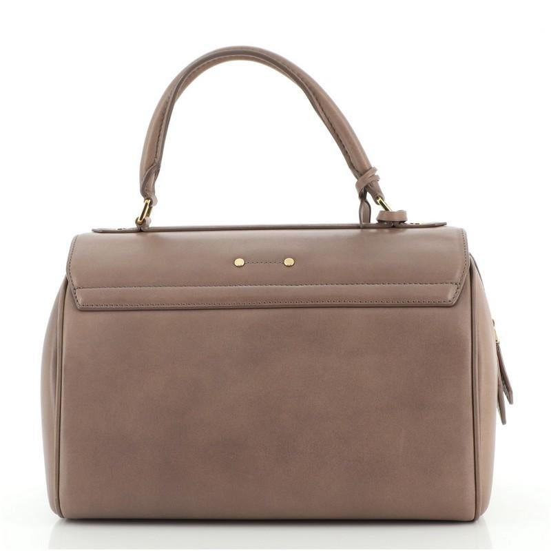 Brown Louis Vuitton Neo Speedy Bag Cuir Orfevre Leather PM