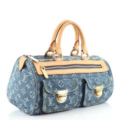 Louis Vuitton Neo Speedy-Tasche aus Denim