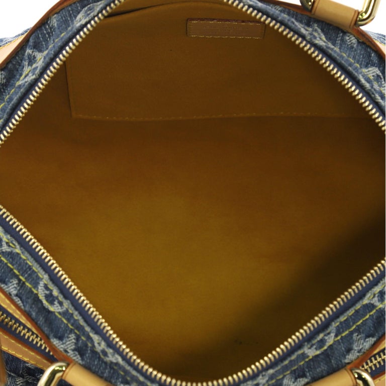 Louis Vuitton Neo Speedy Bag Denim at 1stDibs