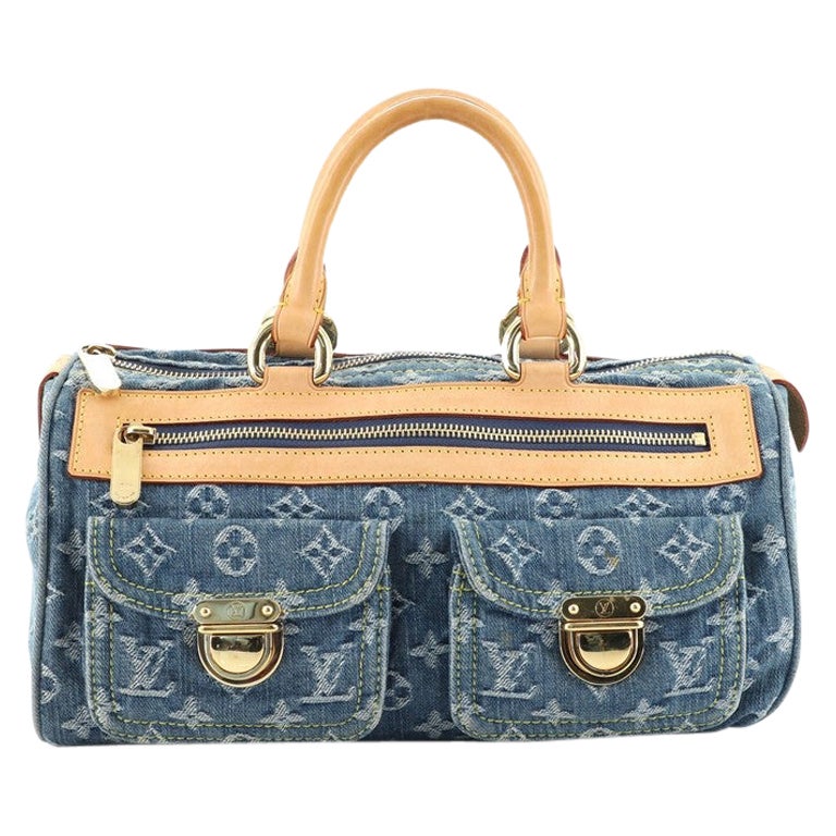 Louis Vuitton Neo Speedy Bag Denim