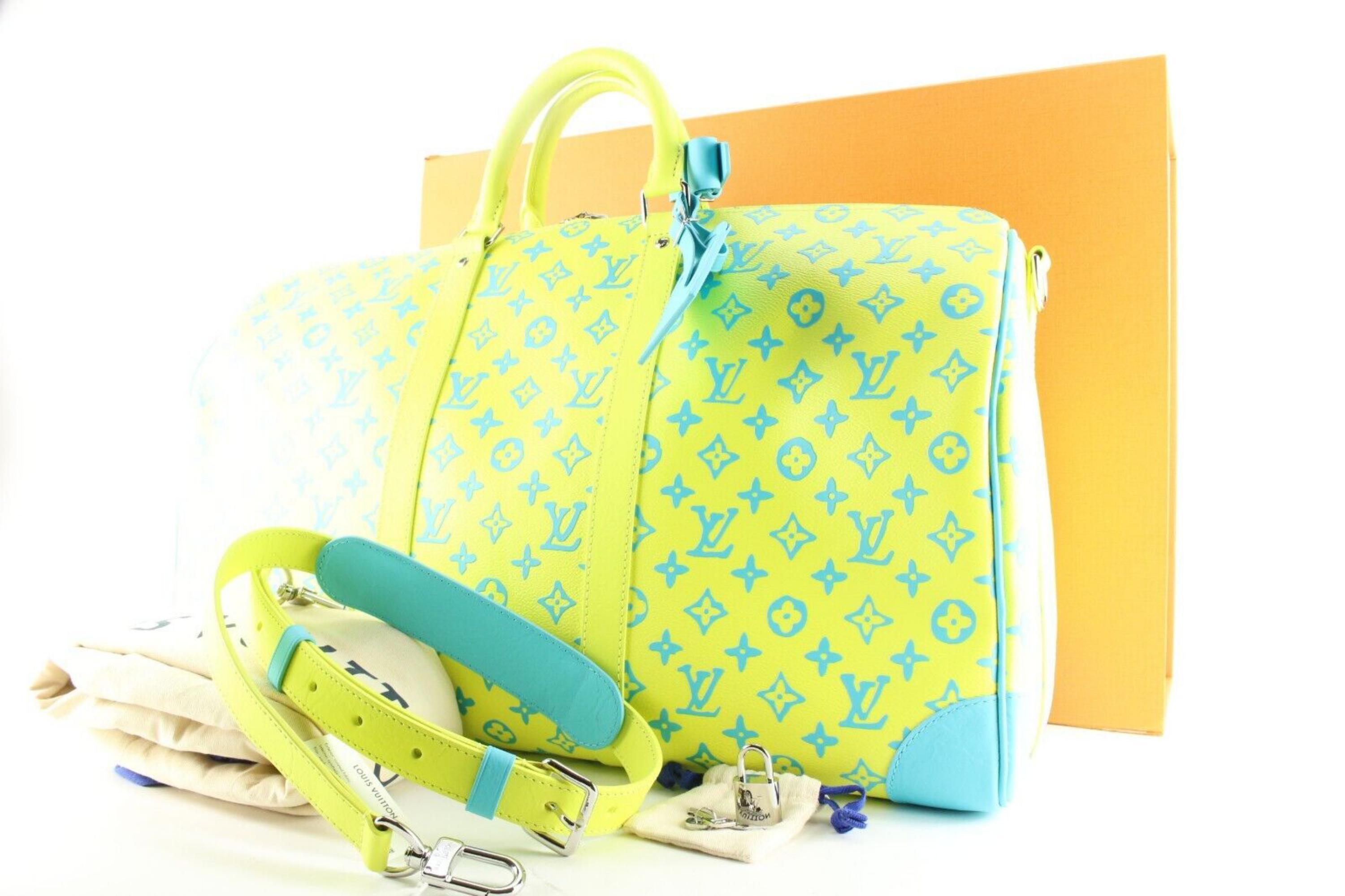 blue and yellow louis vuitton