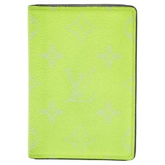 Louis Vuitton Neon Yellow Monogram Canvas Pocket Organizer