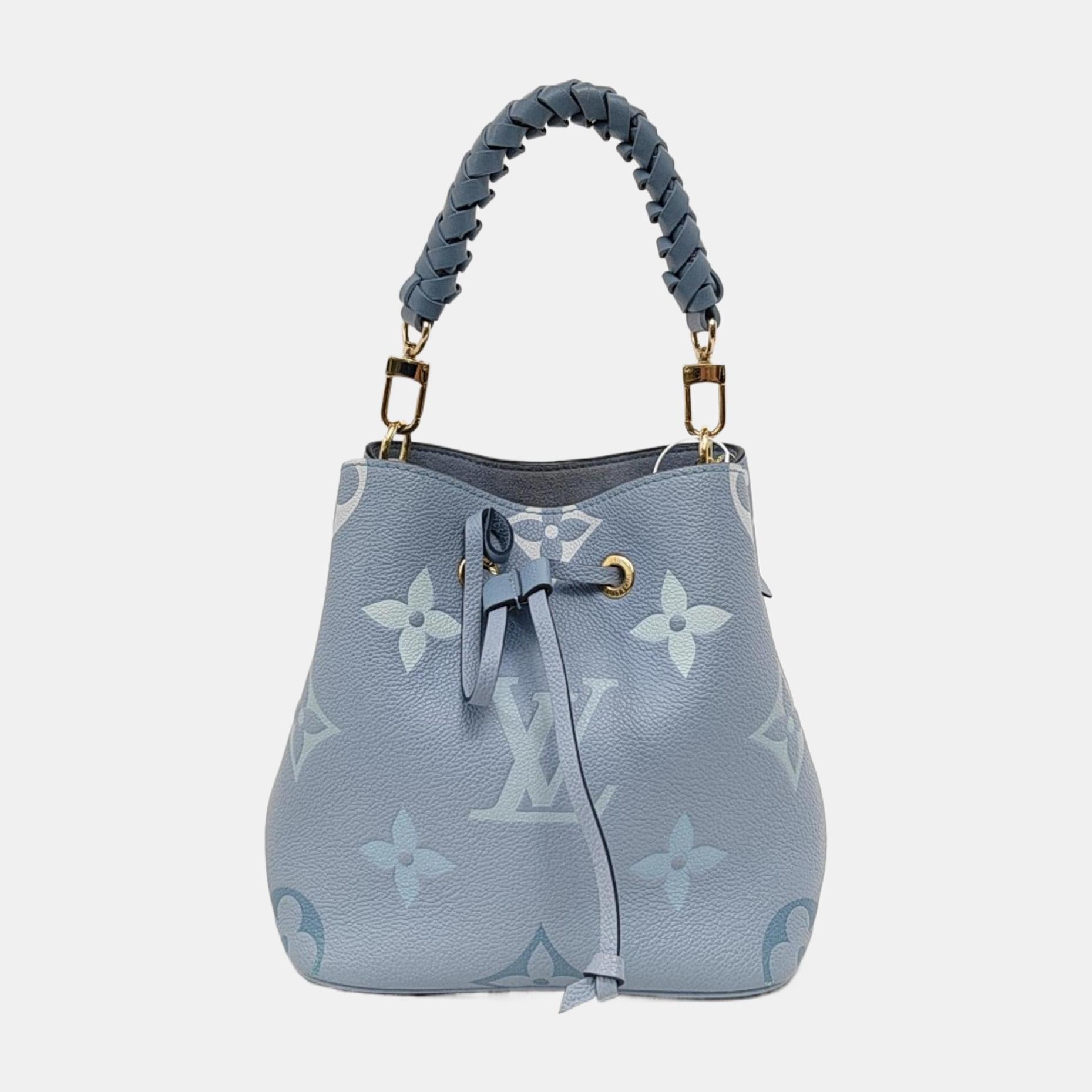 Louis Vuitton Néonéo BB Giant Monogram Blue Leather 1