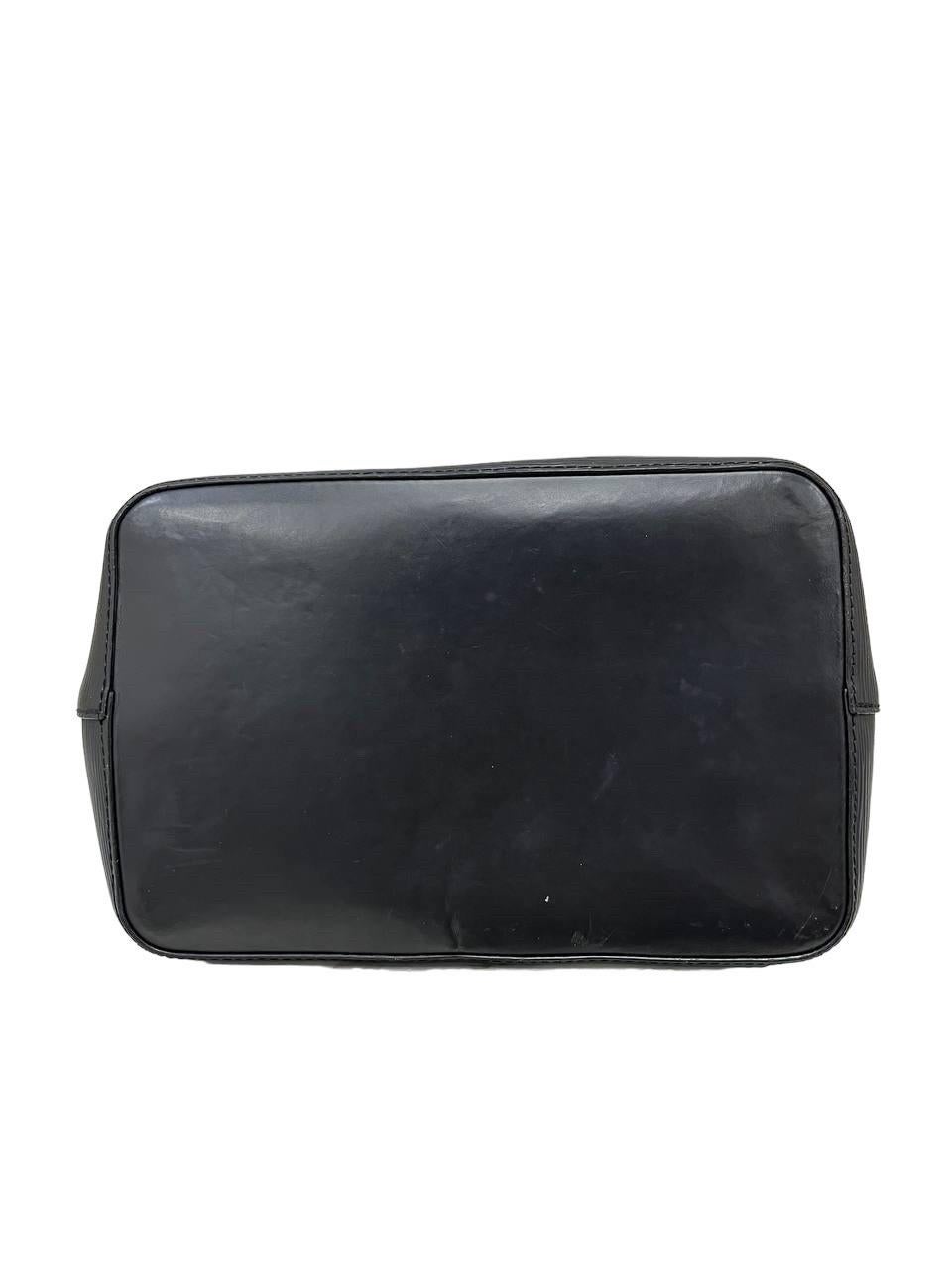 Louis Vuitton NèoNoè Black Epi Leather Top Shoulder Bag 3