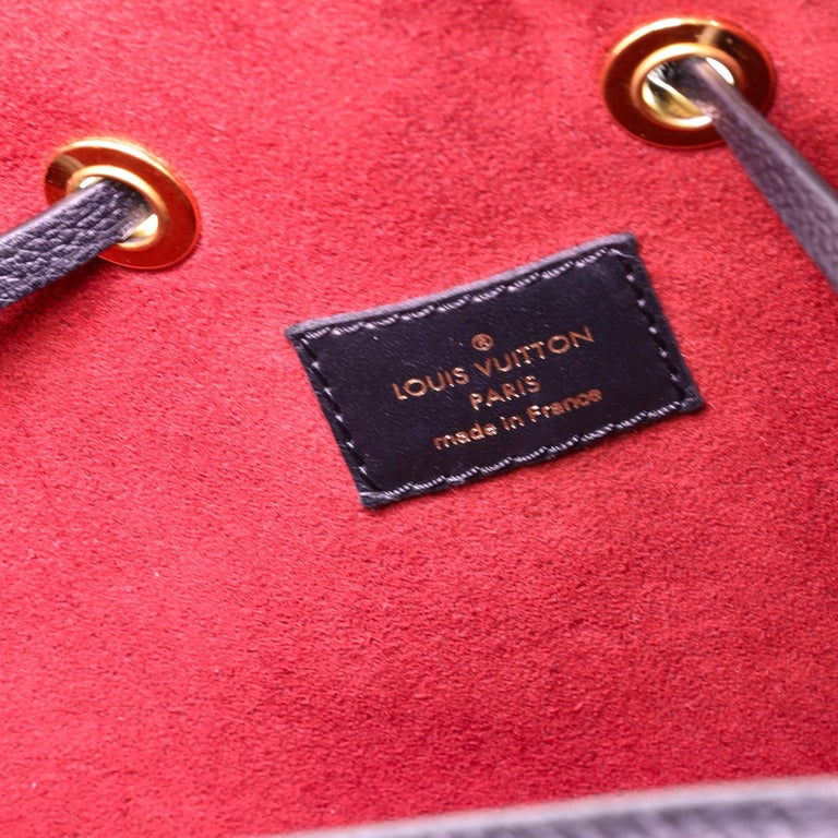 Louis Vuitton NeoNoe Handbag Bicolor Monogram Empreinte Giant mm