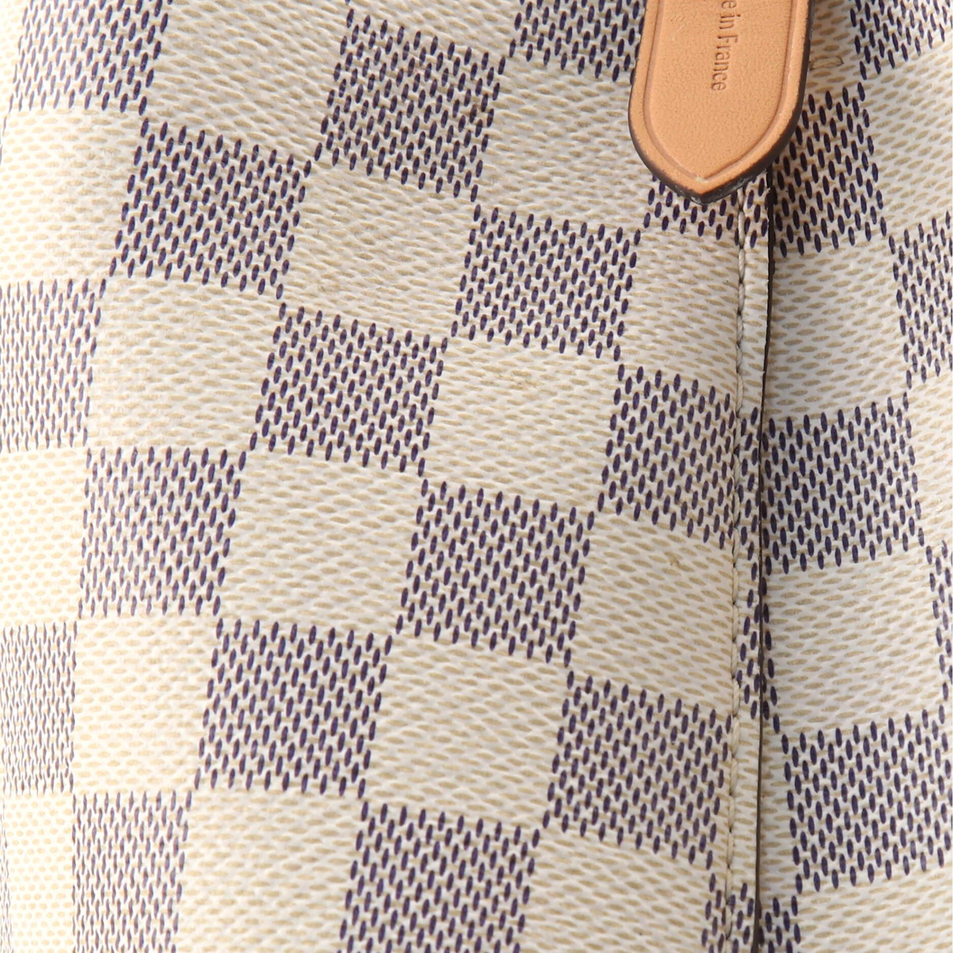 Louis Vuitton NeoNoe Handbag Damier with Braided Detail MM 2