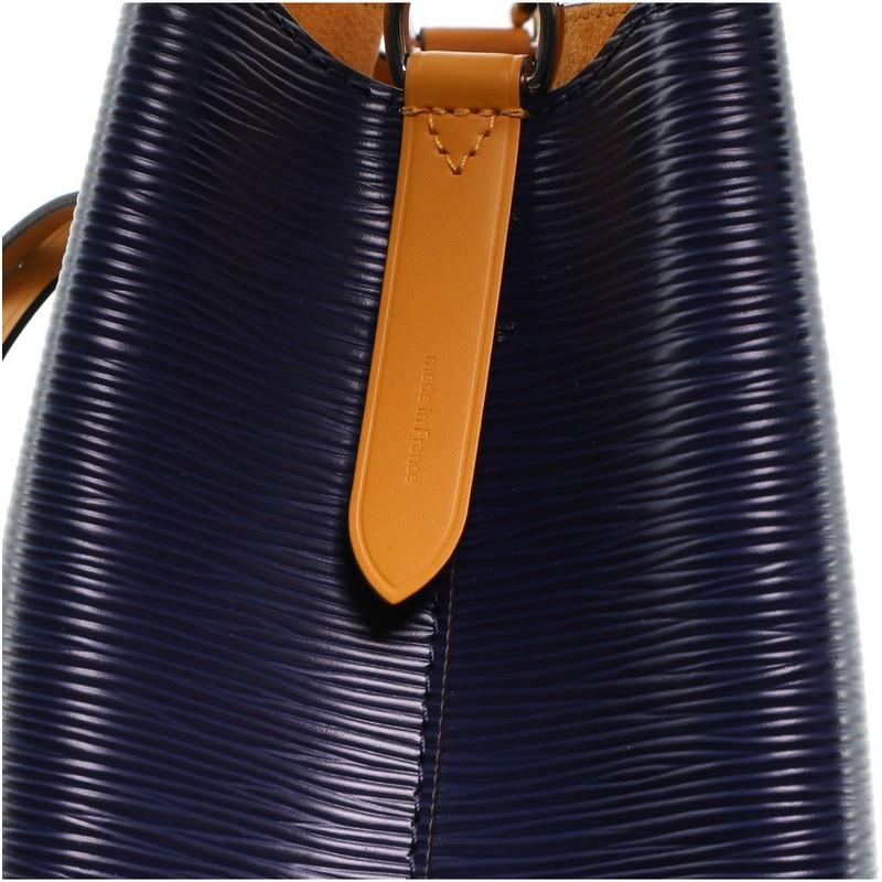 Black Louis Vuitton NeoNoe Handbag Epi Leather BB