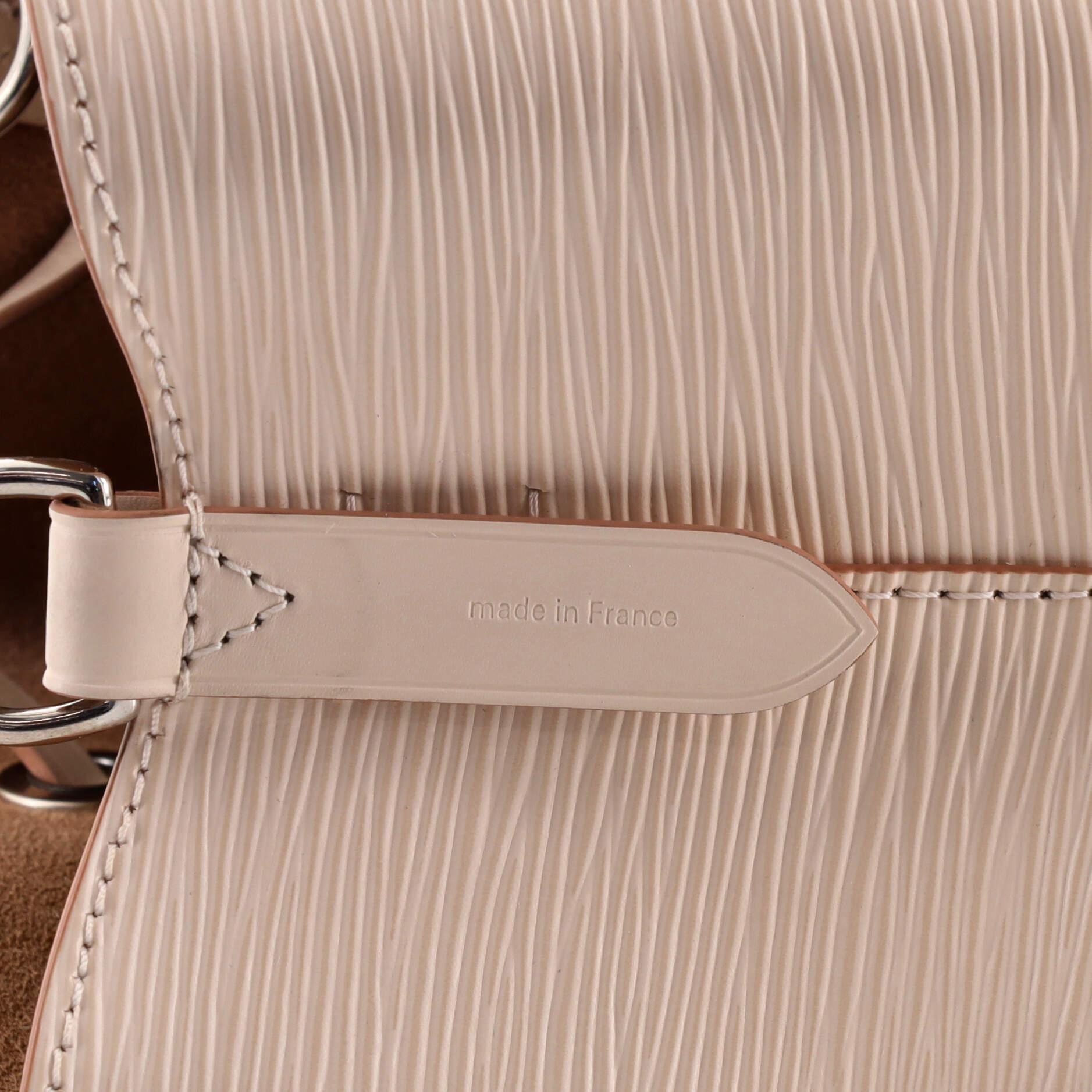 Louis Vuitton NeoNoe Handbag Epi Leather with Logo Jacquard Strap BB 2