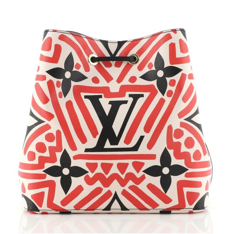 Louis Vuitton NeoNoe Handbag Limited Edition Crafty Monogram Empreinte Gi In Good Condition In NY, NY