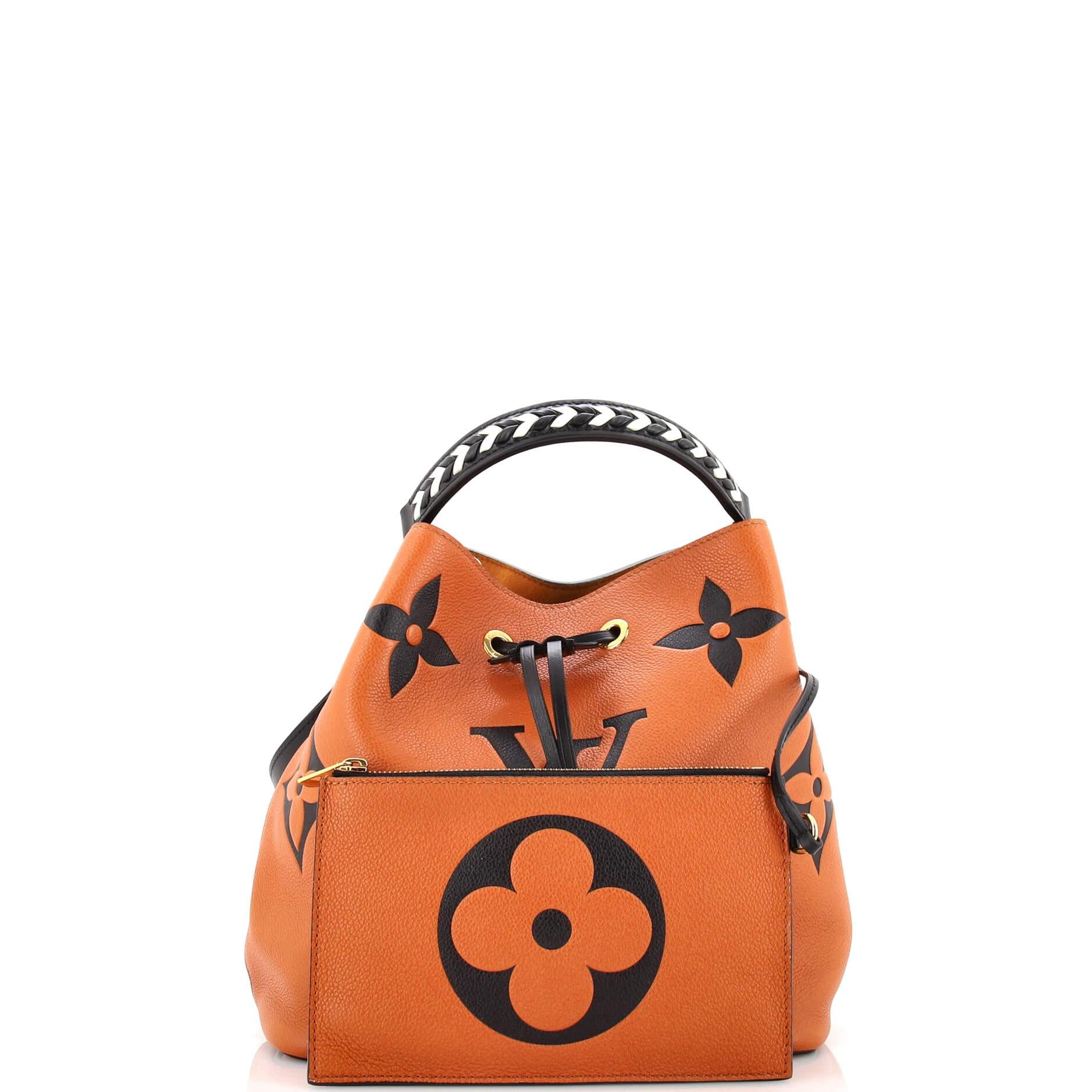 Louis Vuitton Limited Edition Giant Monogram Empreinte Crafty Neonoe MM  Shoulder Bag, Louis Vuitton Handbags