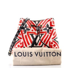 Louis Vuitton NeoNoe Handbag Limited Edition Crafty Monogram Giant MM