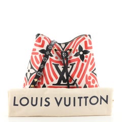 Louis Vuitton NeoNoe Handbag Limited Edition Crafty Monogram Giant MM