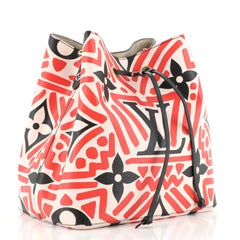 Louis Vuitton NeoNoe Handbag Limited Edition Crafty Monogram Giant MM
