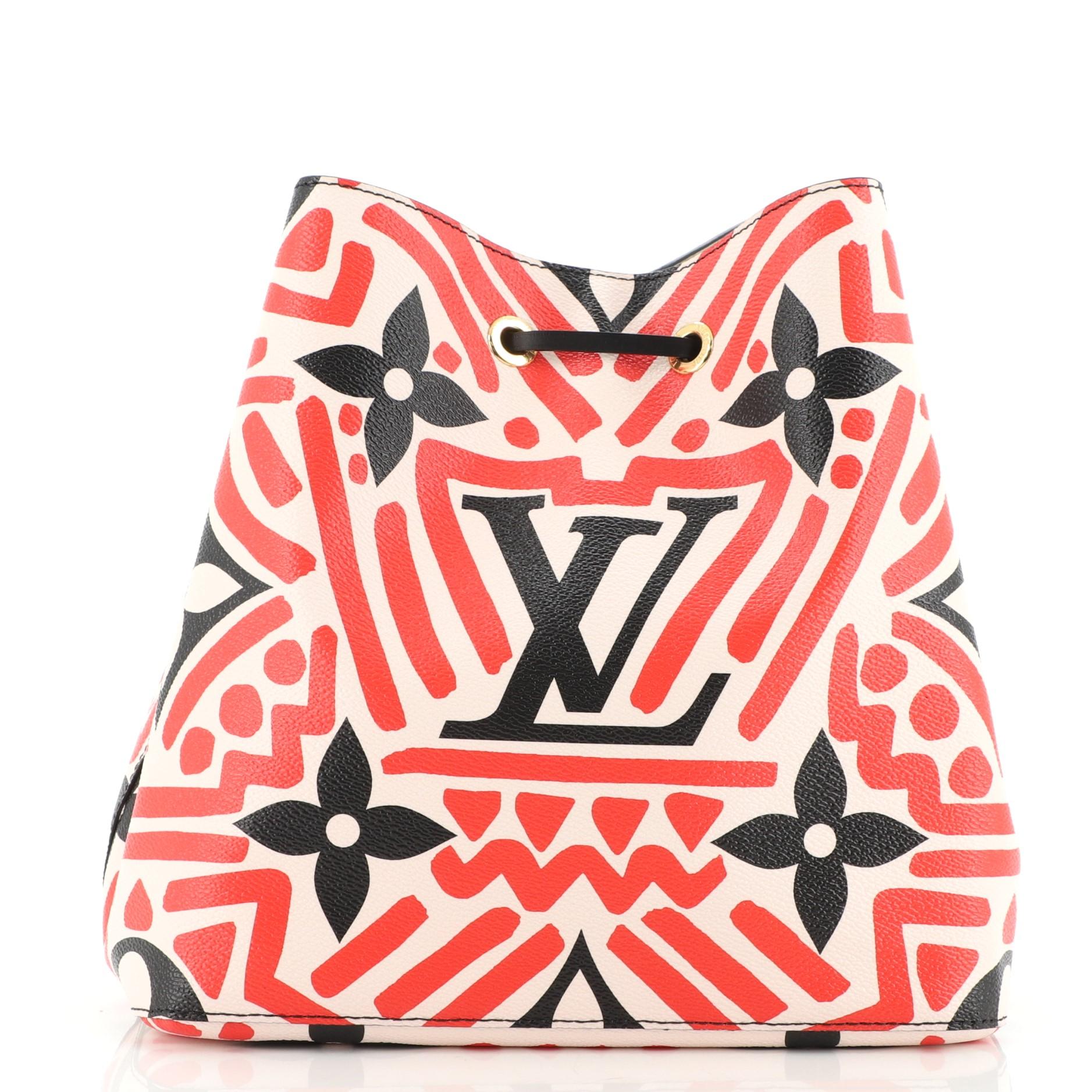 Louis Vuitton Louis Vuitton NeoNoe Handtasche Limited Edition Crafty Monogramm Riesen MM (Braun)